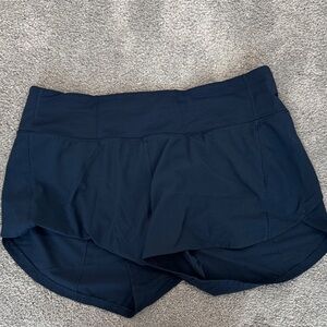 Lululemon Athletica Dark Blue Athletic Shorts **some damage to liner**